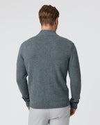 Denver Full Zip Sweater | Charcoal