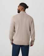 Denver Full Zip Sweater | Willow Grey
