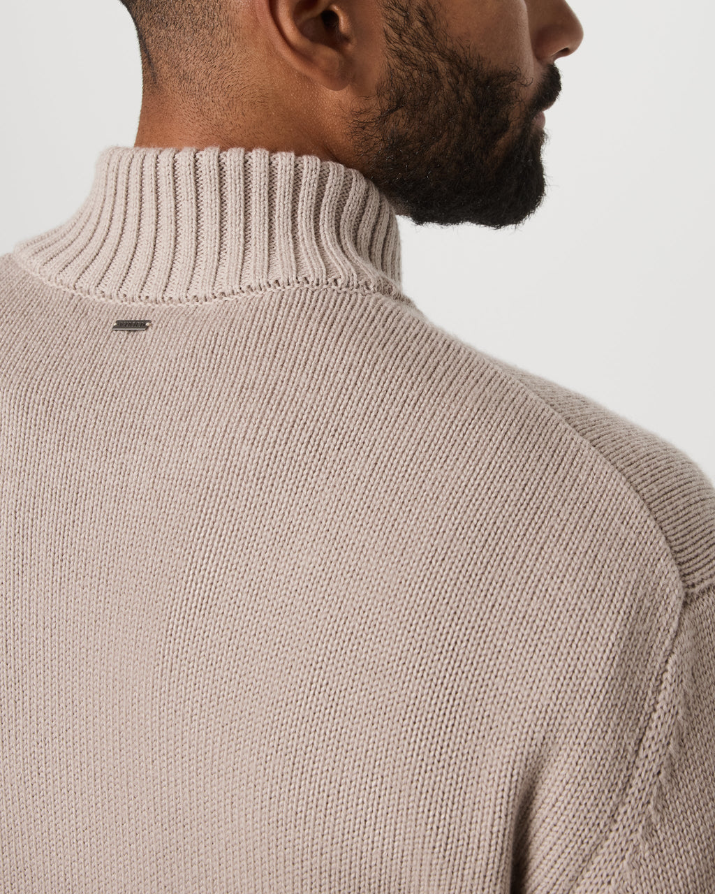 Denver Full Zip Sweater | Willow Grey