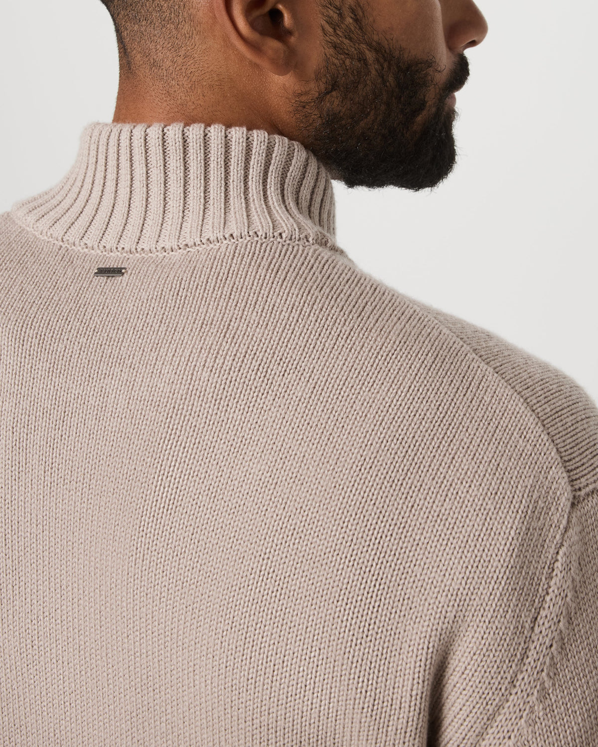 Denver Full Zip Sweater | Willow Grey