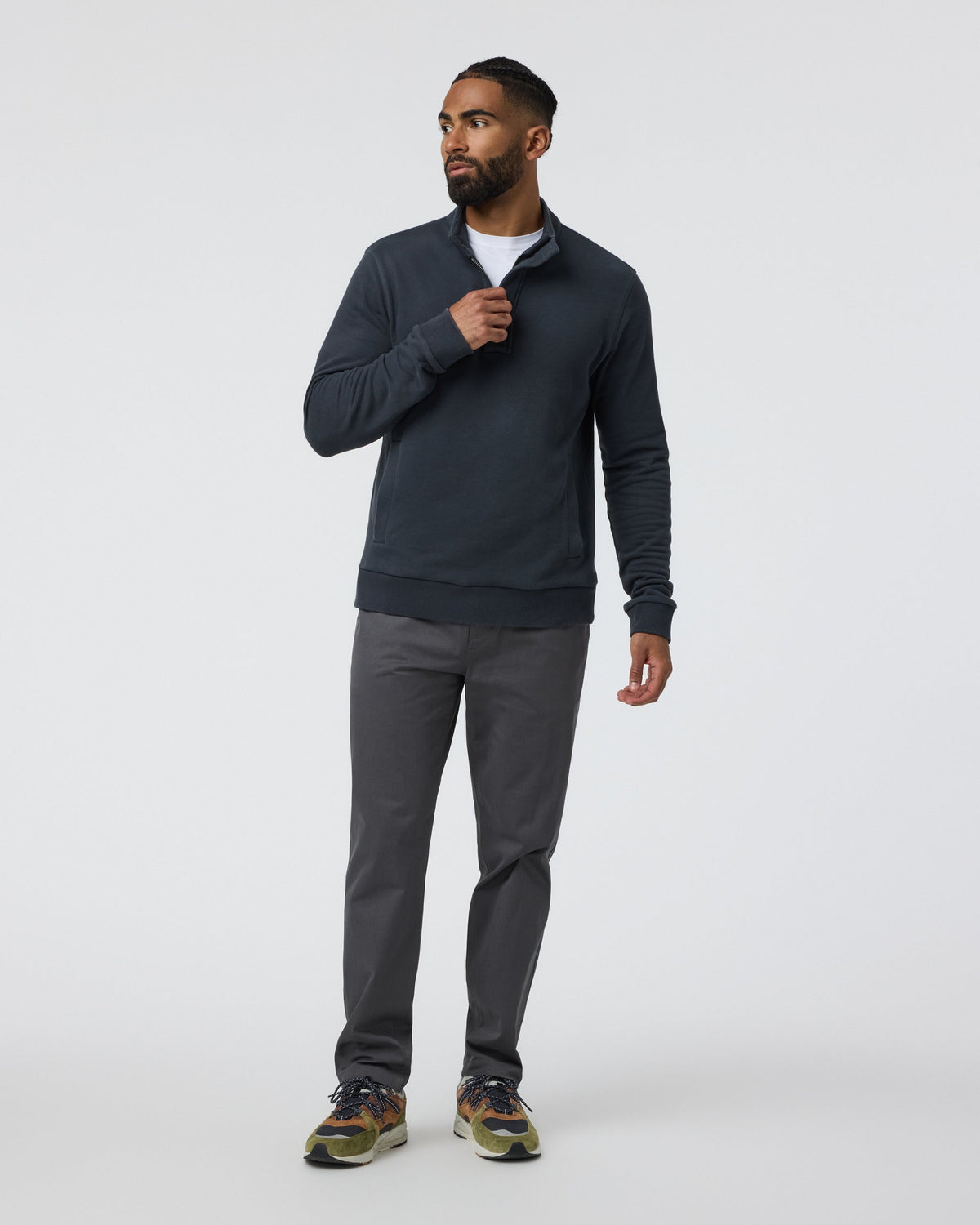 Cypress Quarter Zip | Navy
