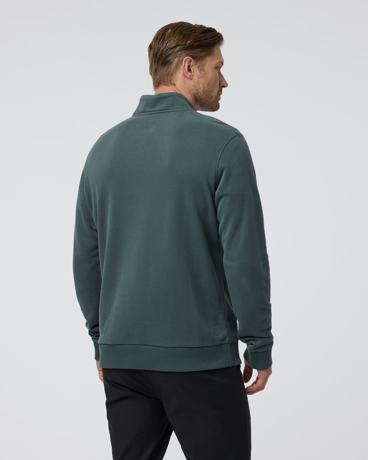 Cypress Quarter Zip | Smoked Beryl