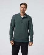 Cypress Quarter Zip | Smoked Beryl