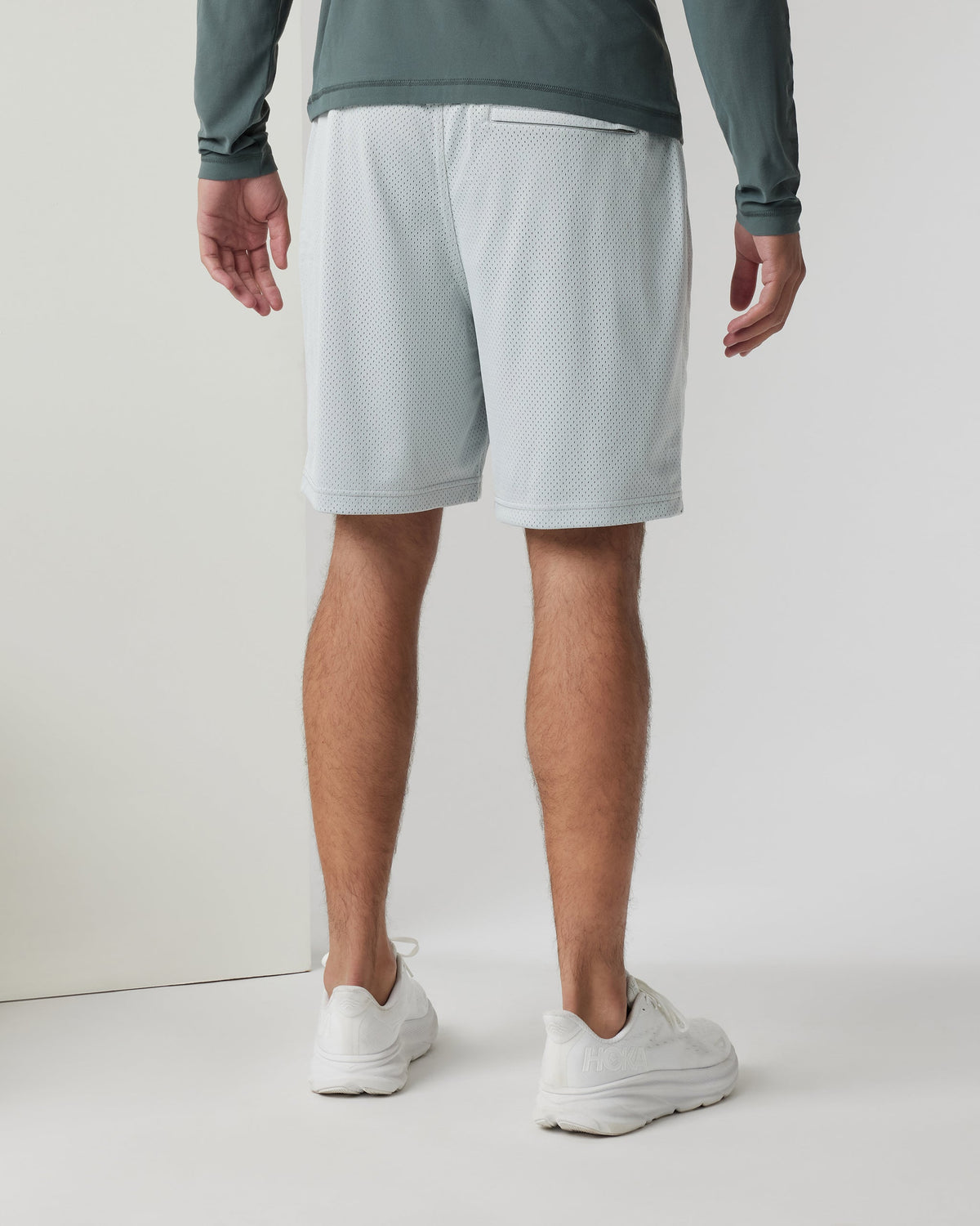 Endline Mesh Short | Sky Grey