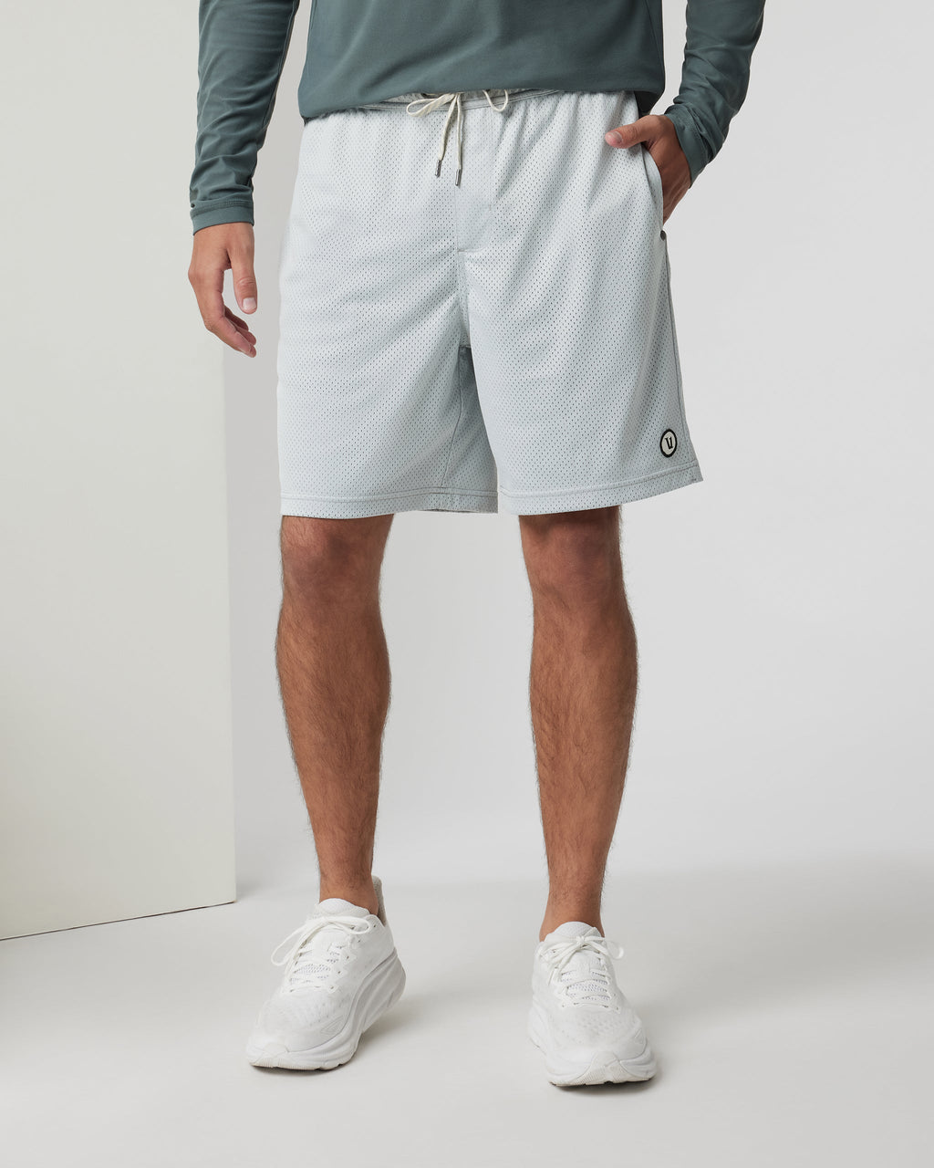 Endline Mesh Short | Sky Grey