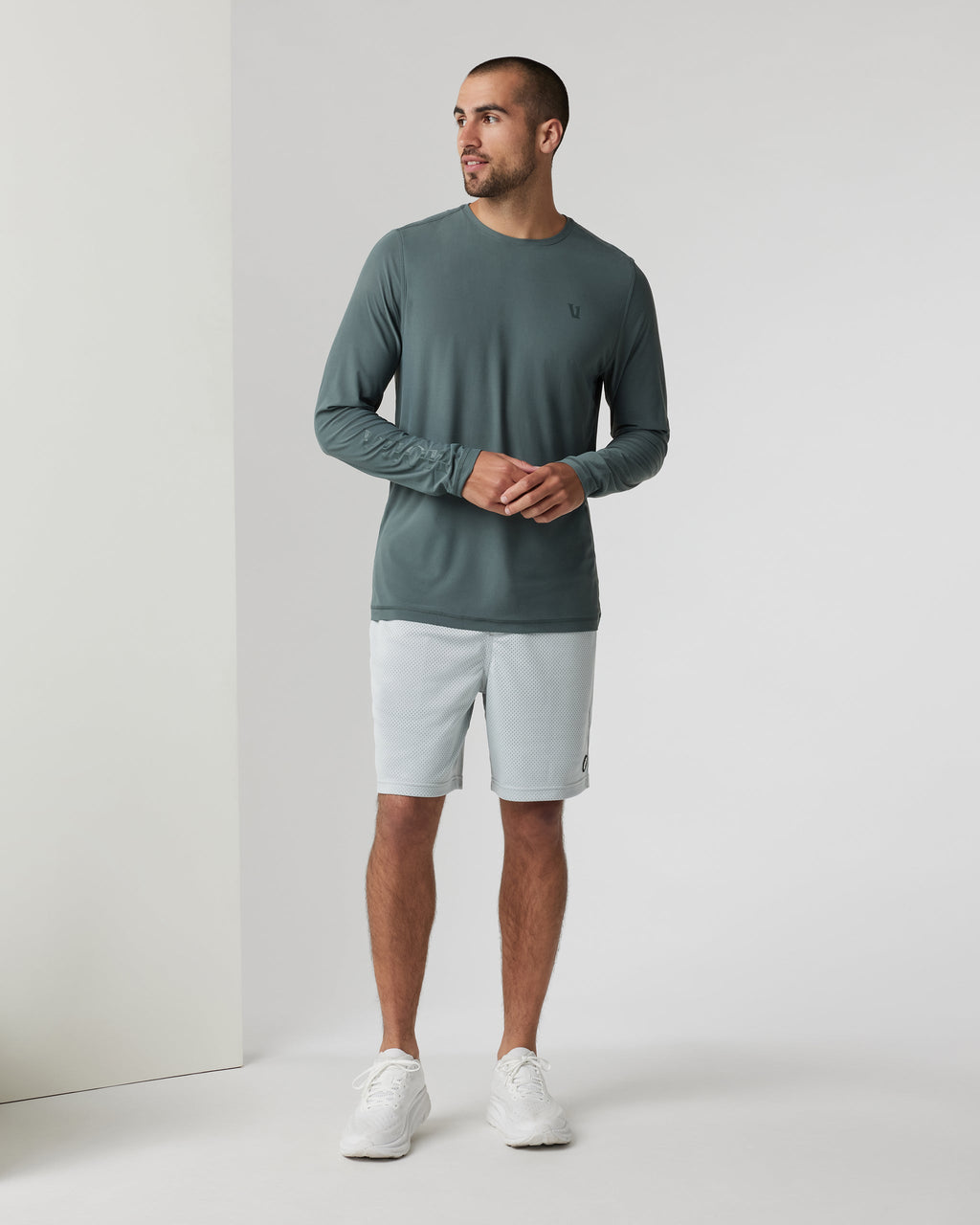 Endline Mesh Short | Sky Grey