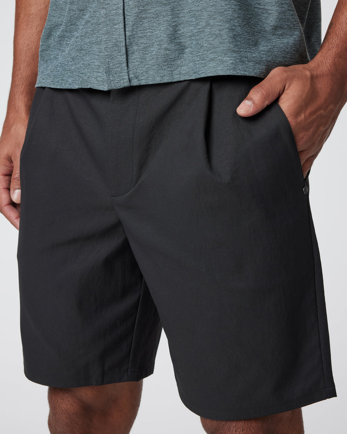 Cascade Elastic Waist Short | Black