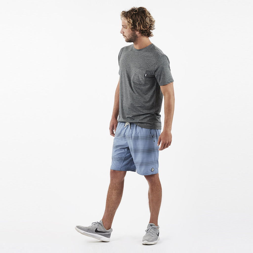 Kore Short | Slate/Charcoal Stripe