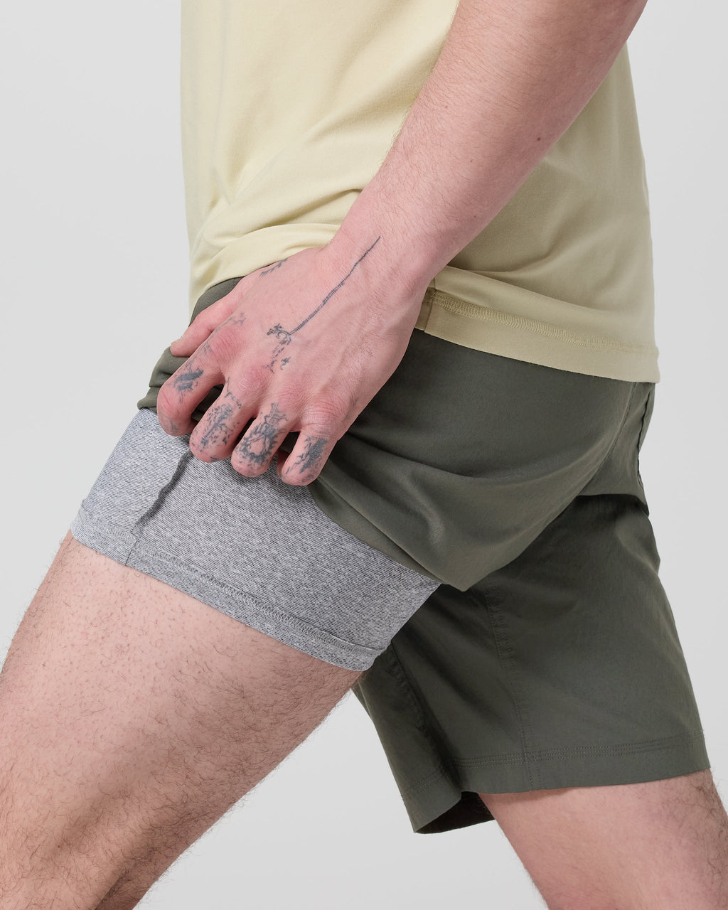 Kore Everyday Short Lined 7 | Dark Oregano