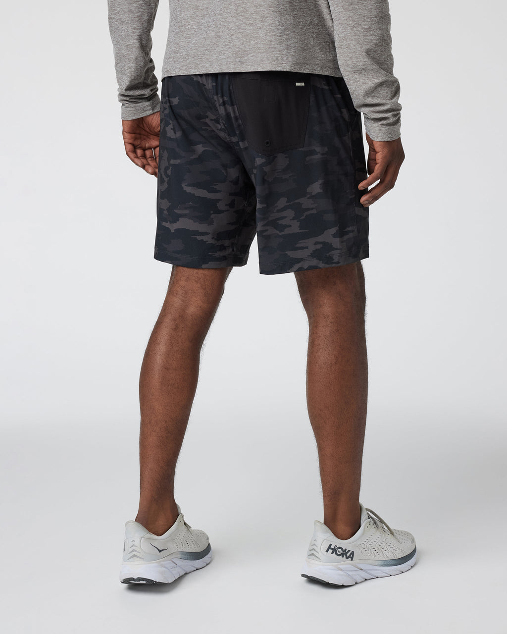Kore Short Lined 7 | Black Watercolor Camo