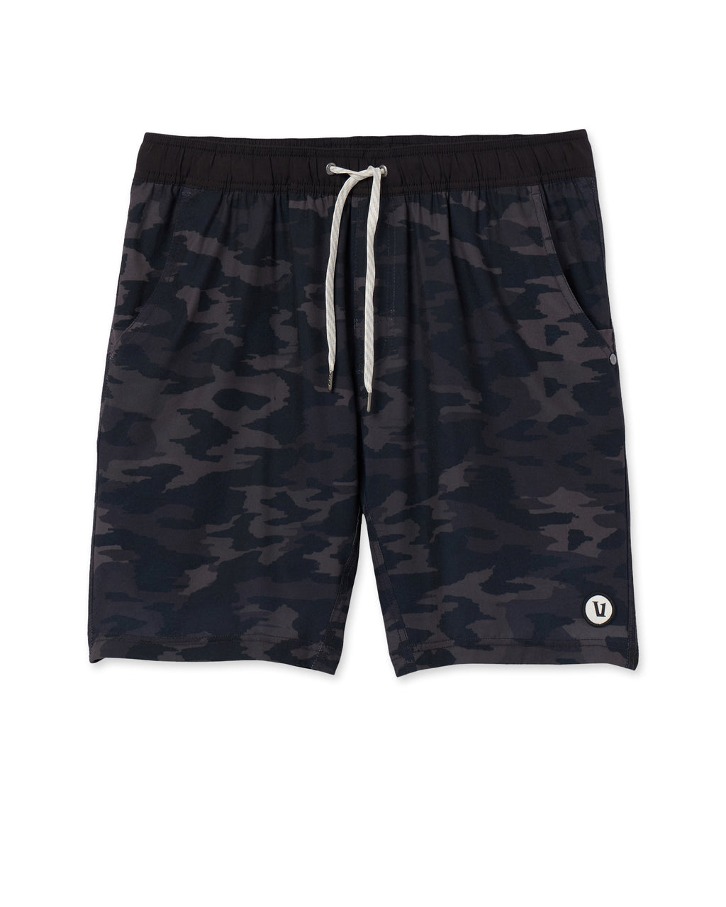 Kore Short Lined 7 | Black Watercolor Camo