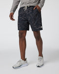 Kore Short Lined 7 | Black Watercolor Camo