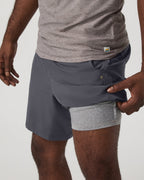 Kore Short Lined 7 | Charcoal