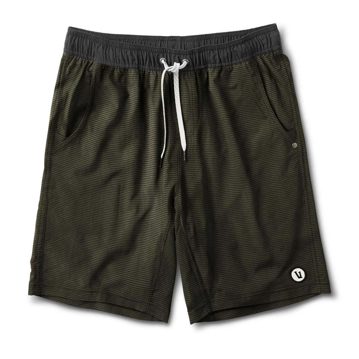 Kore Short | Evergreen Black Stripe