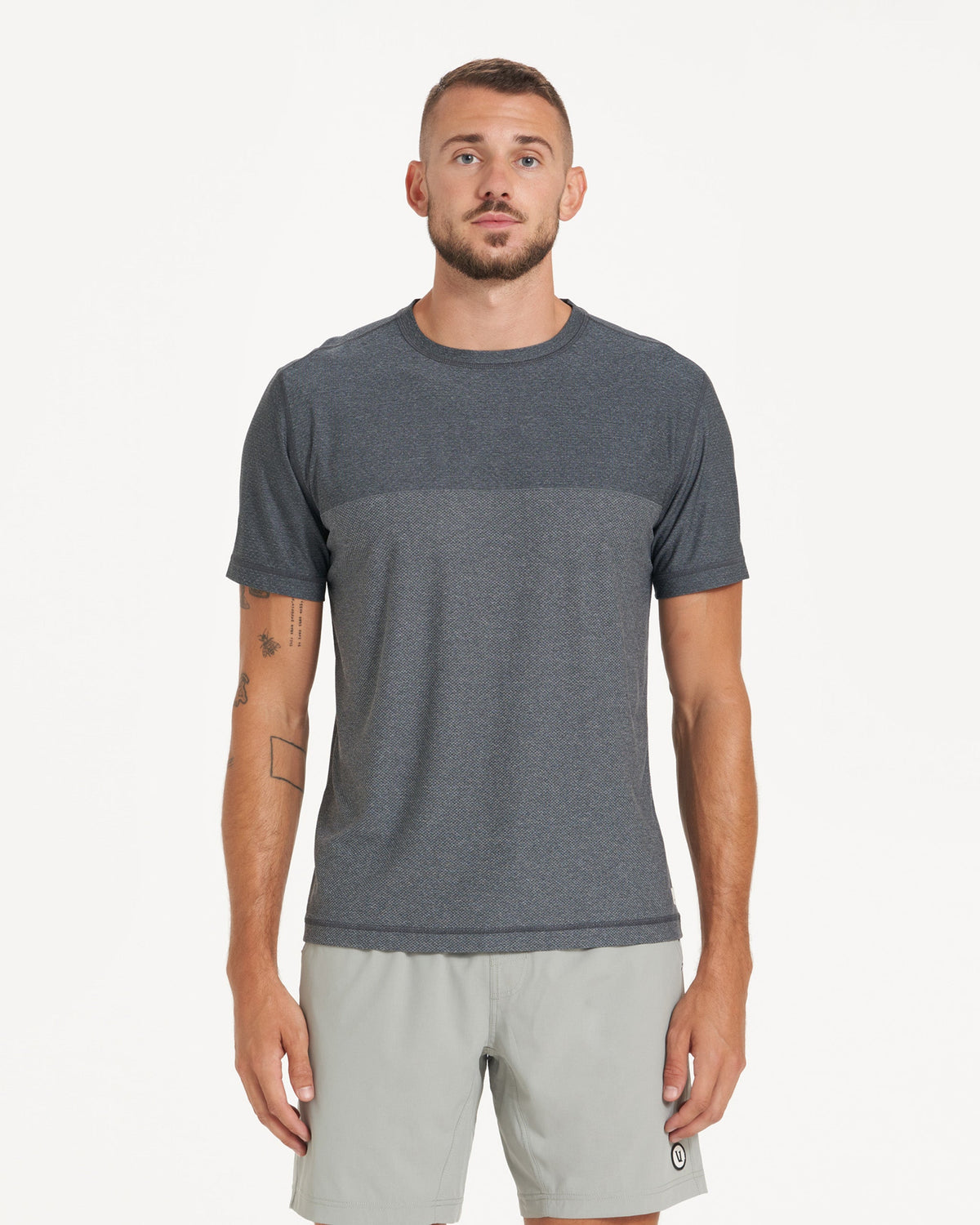 Grandview Tech Tee | Black Heather