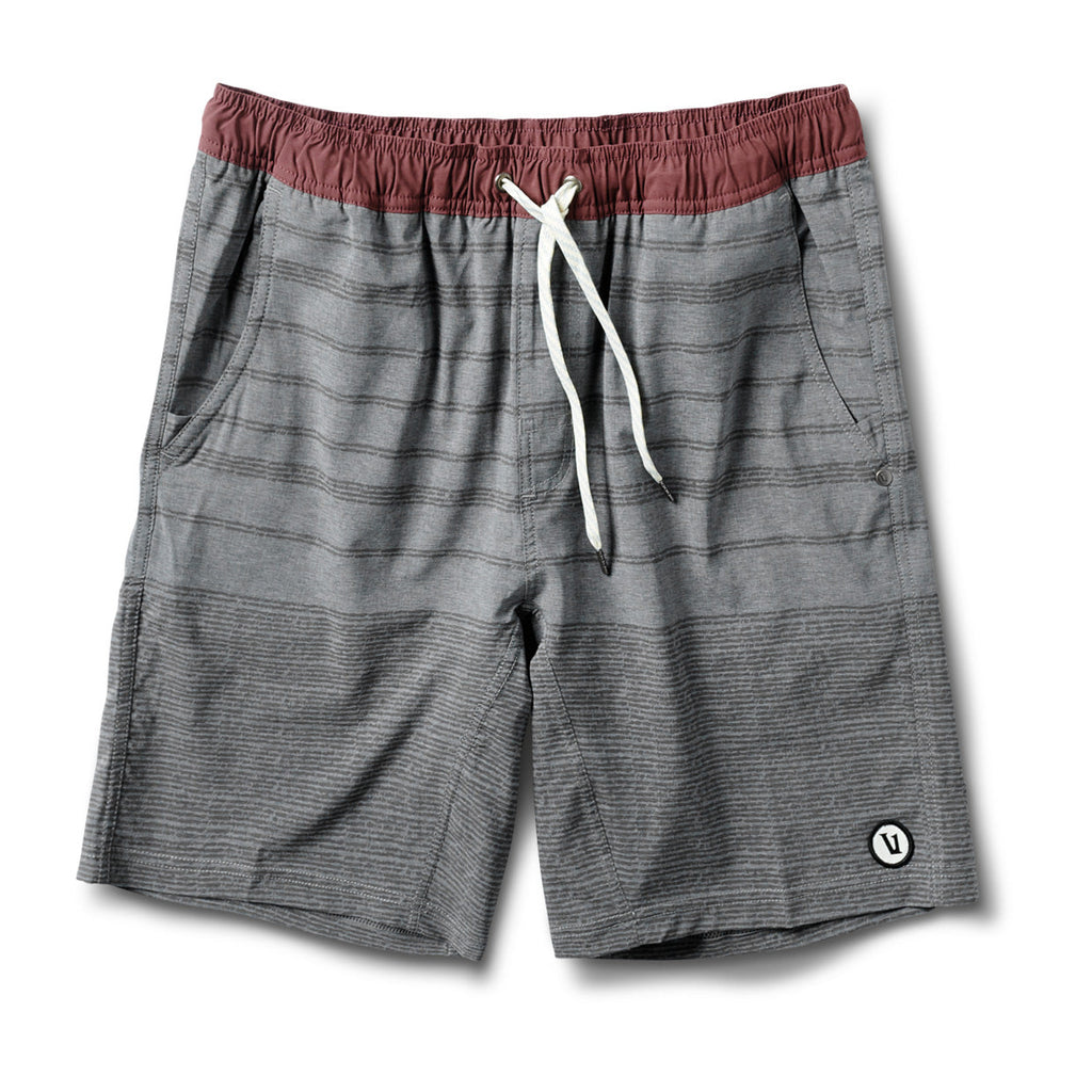 Kore Short Lined 7 | Grey Varied Stripe
