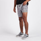 Kore Short | Grey Weave Texture