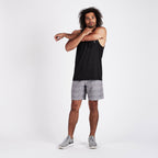 Kore Short | Grey Weave Texture