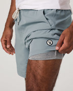 Kore Short Lined 7 | Light Cloud
