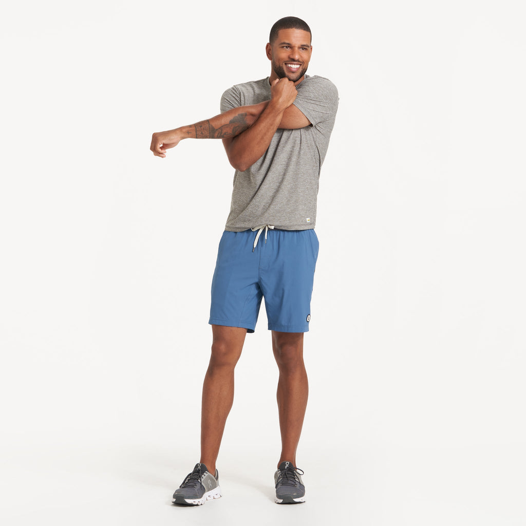 Kore Short Lined 7 | Pool Blue