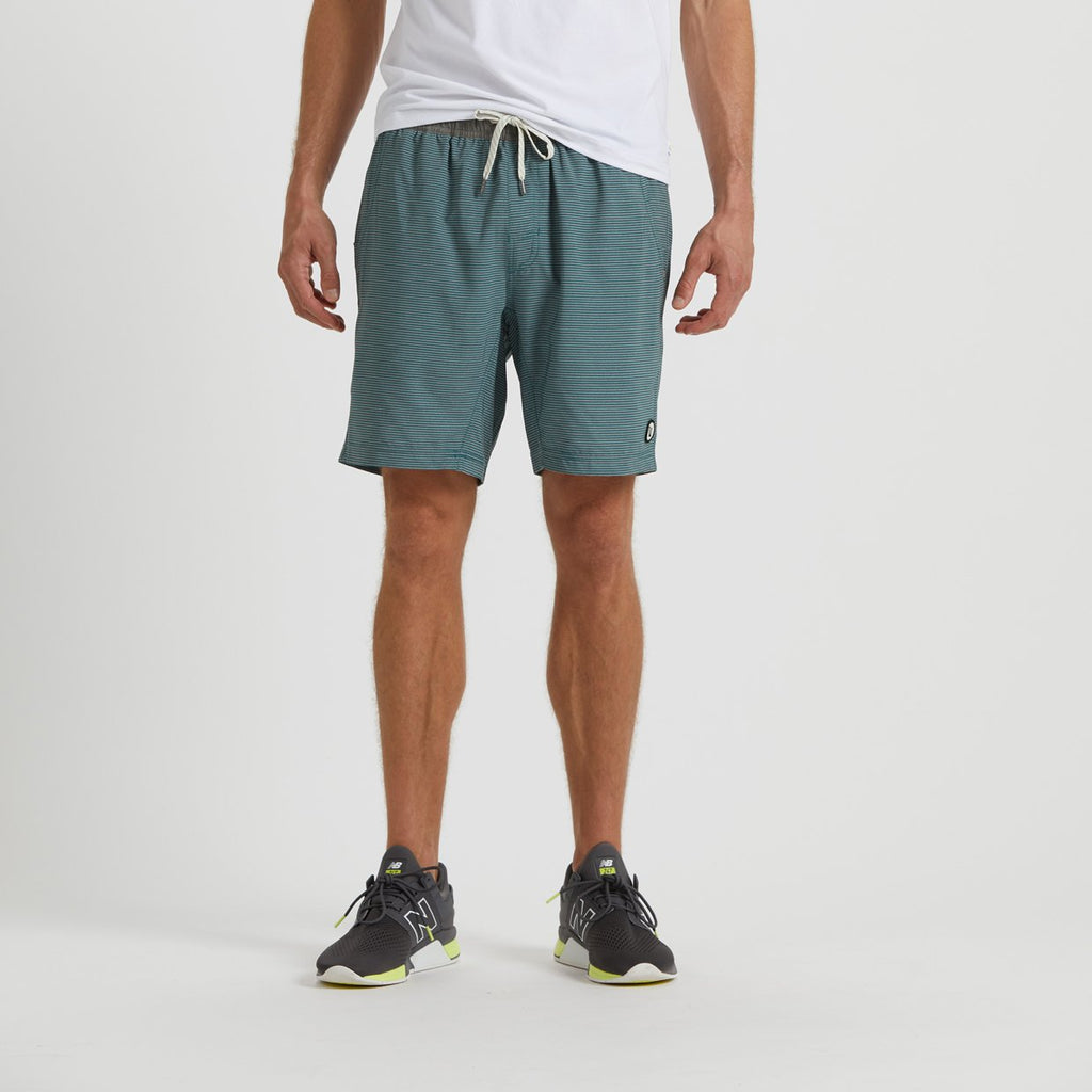 Kore Short Lined 7 | Palm Grey Stripe