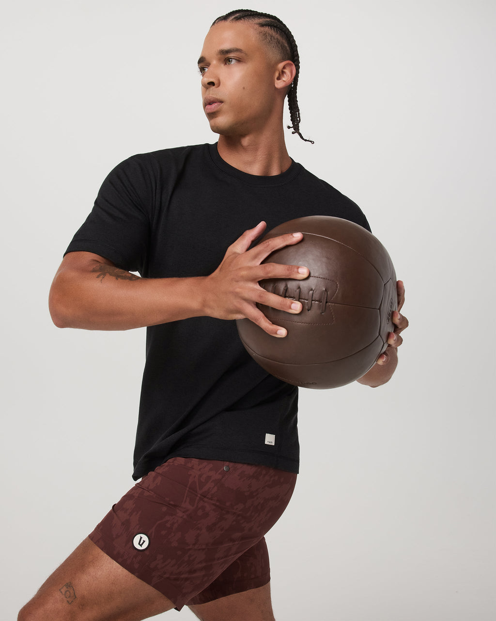 Kore Short Lined 7 | Dark Burnt Sienna Earth