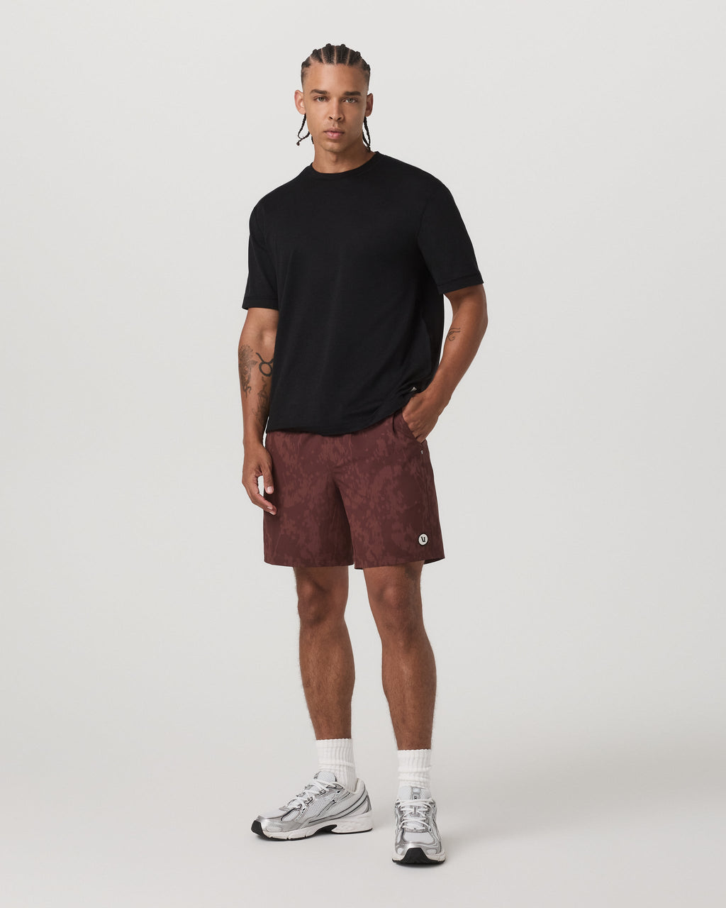 Kore Short Lined 7 | Dark Burnt Sienna Earth