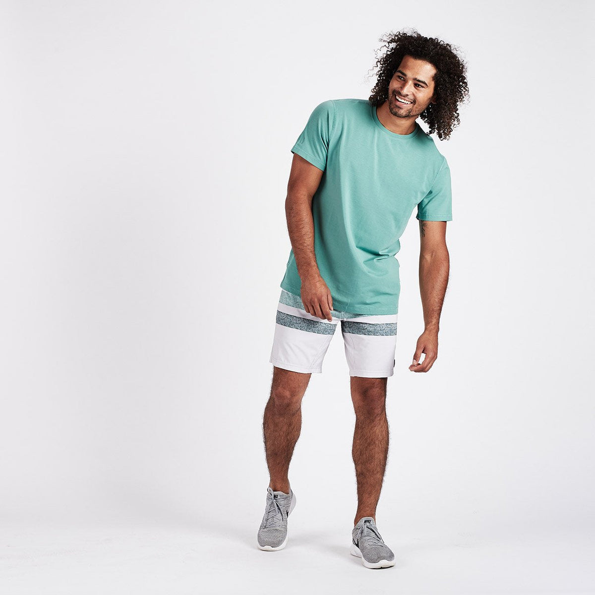 Kore Short Lined 7 | Salt Aloe Texture