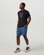 Kore Short Lined 7 | Sea Gradient Stripe