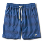 Kore Short Lined 7 | Sea Charcoal Stripe