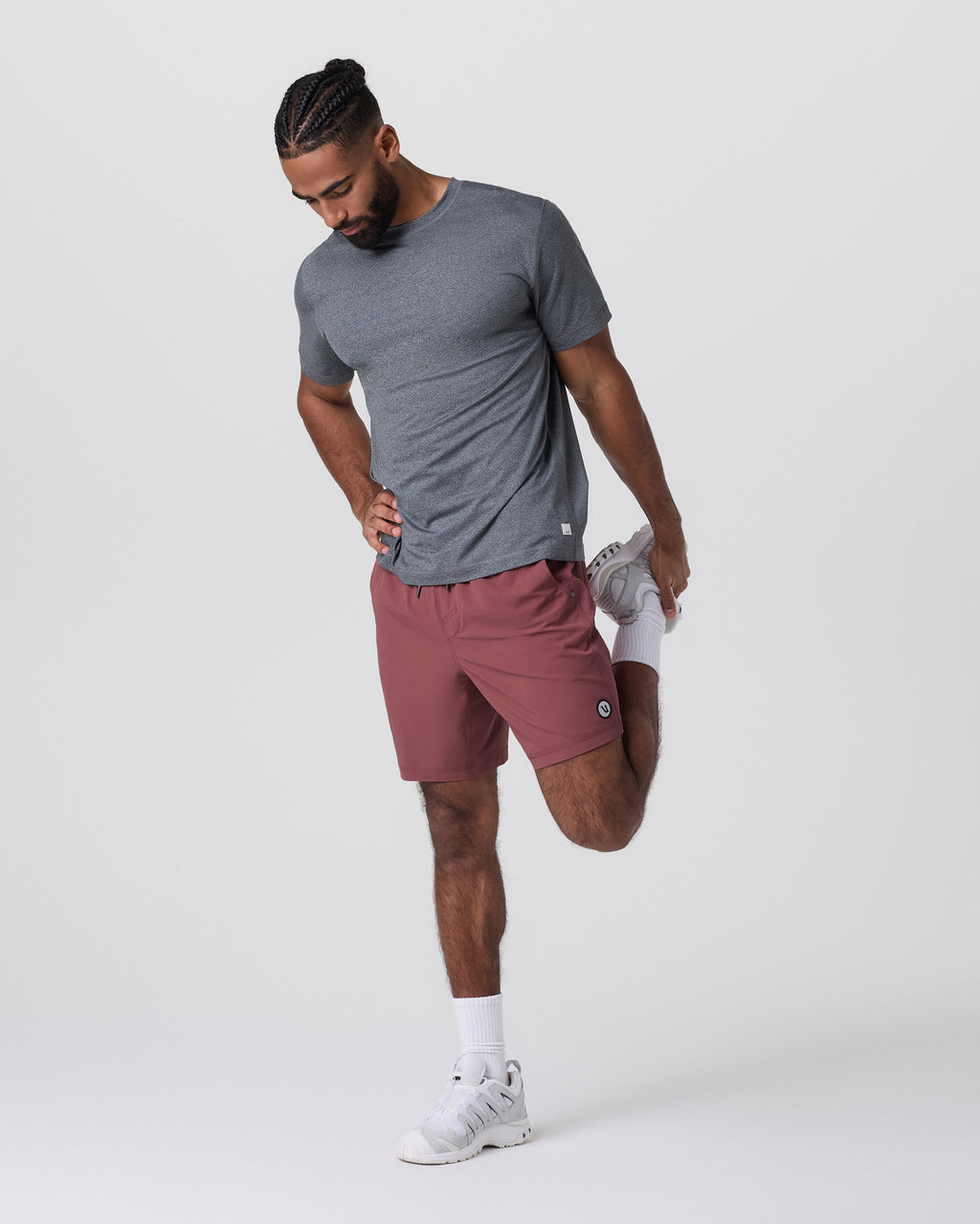 Kore Short Lined 7 | Saltwater Red