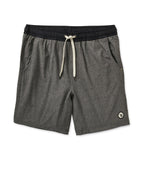 Kore Short Lined 7 | Vintage Charcoal Linen Texture