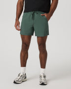 Kore Short Unlined 5 | Agate Green Tonal