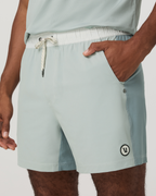 Kore Short Unlined 5 | Storm Blue Color Block