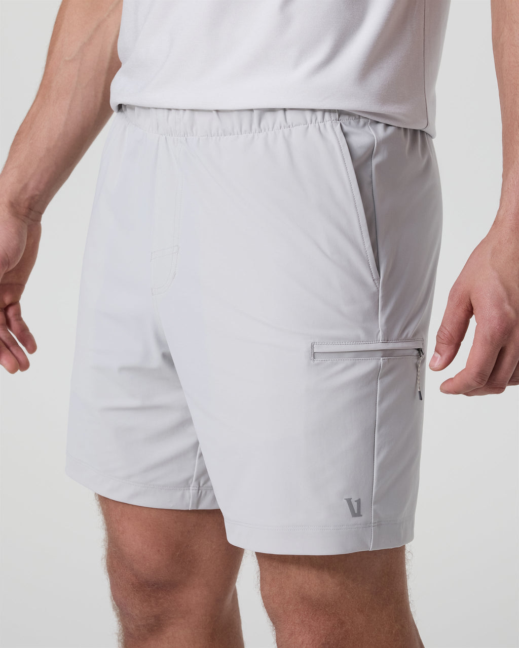 Fleet Sport Short Unlined 7 | Sky Grey