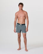 Cruise Boardshort 5 | Dusty Blue Linen Texture