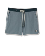 Cruise Boardshort 5 | Dusty Blue Linen Texture