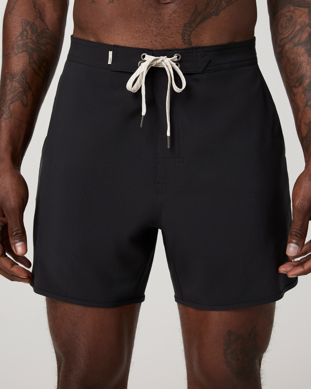 Cruise Boardshort 5 | Black Solid Waistband