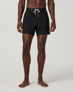 Cruise Boardshort 5 | Black Solid Waistband