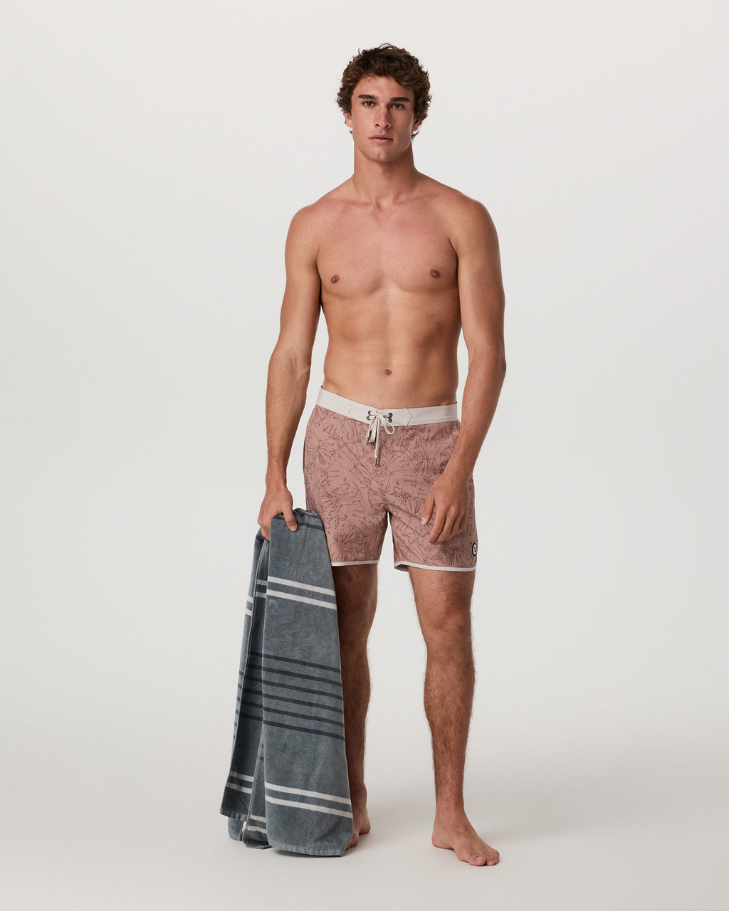 Cruise Boardshort 5 | Zion Rose Water Lily
