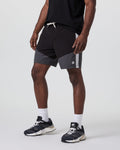 Kore Short X1 Lined Classic Fit 7 | Black/Dark Pewter/Salt