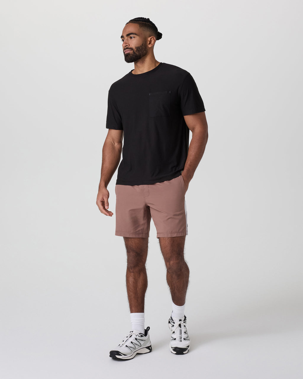 Kore Short X2 Lined 7 | Sedona Brown/Salt/Amethyst Grey