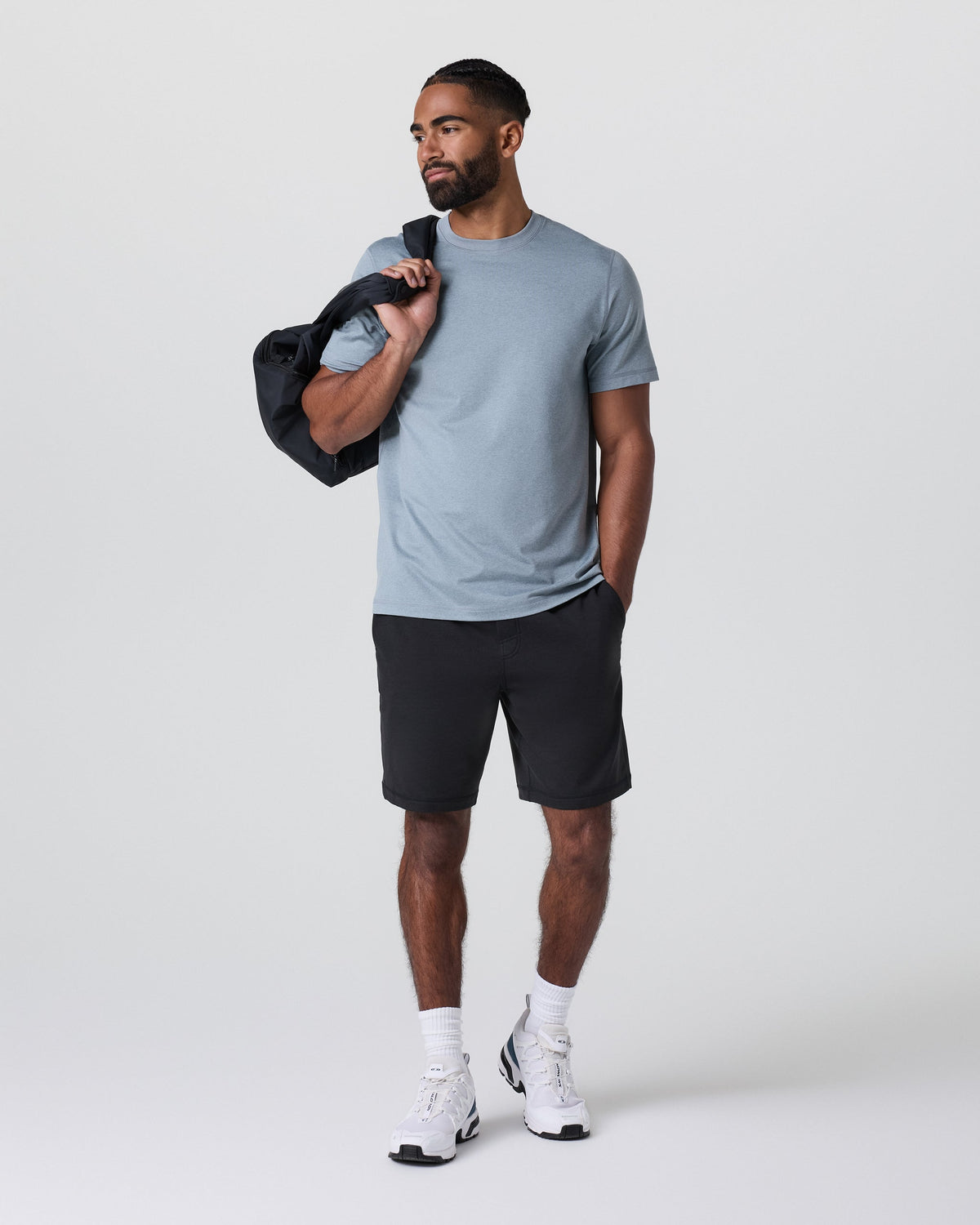 Coronado Short 8 | Black Heather