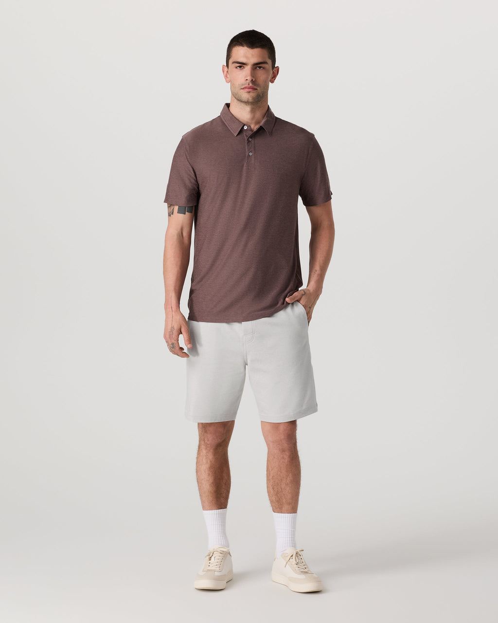 Coronado Short 8 | Salt Heather