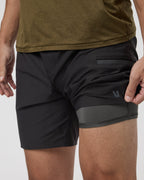 Grafton Short Lined 7 | Black