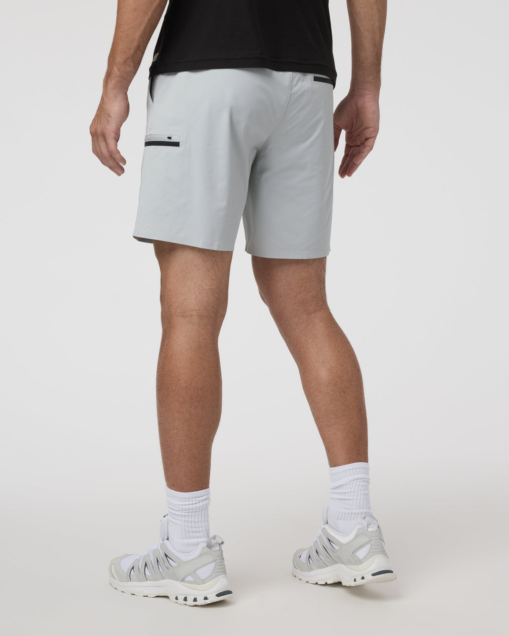 Grafton Short Lined 7 | Sky Grey