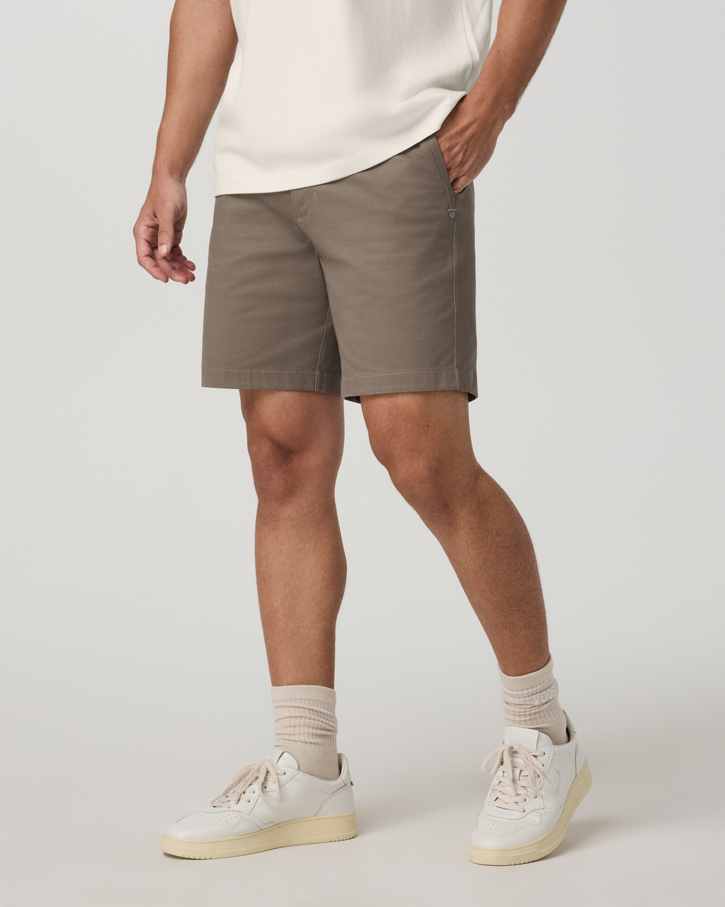 Fletcher Chino Short 8 | Bark