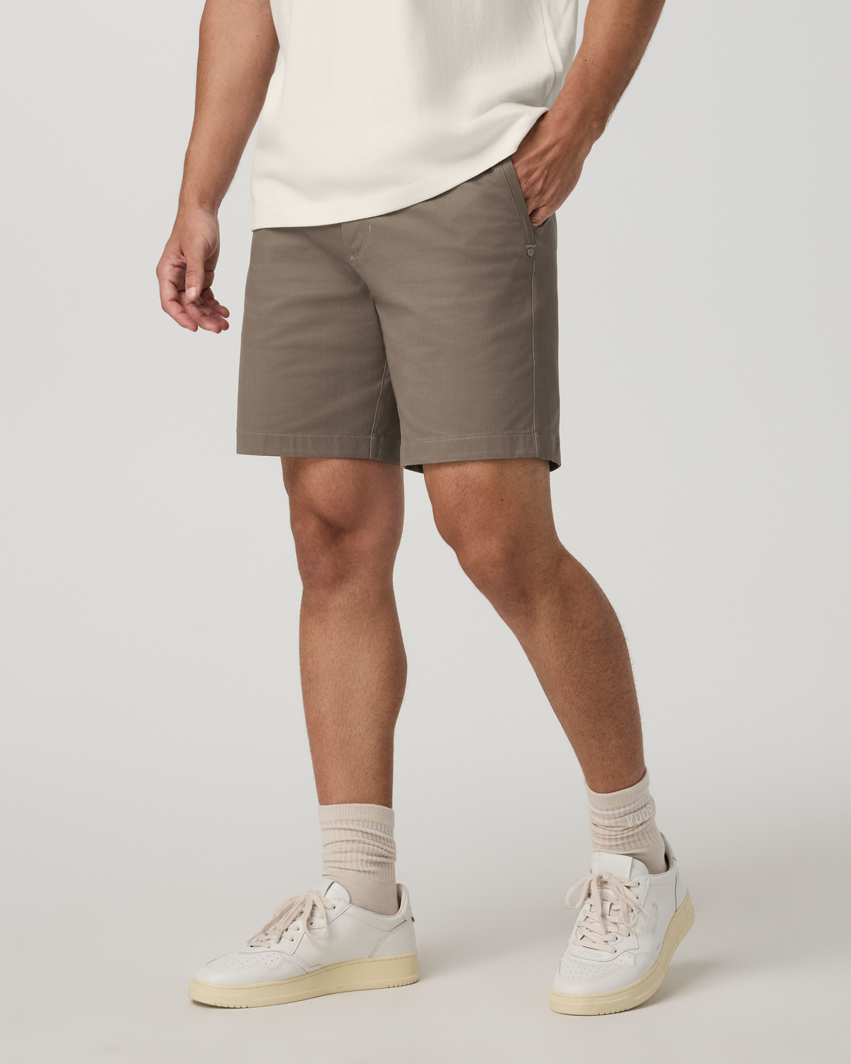 Fletcher Chino Short 8 | Bark