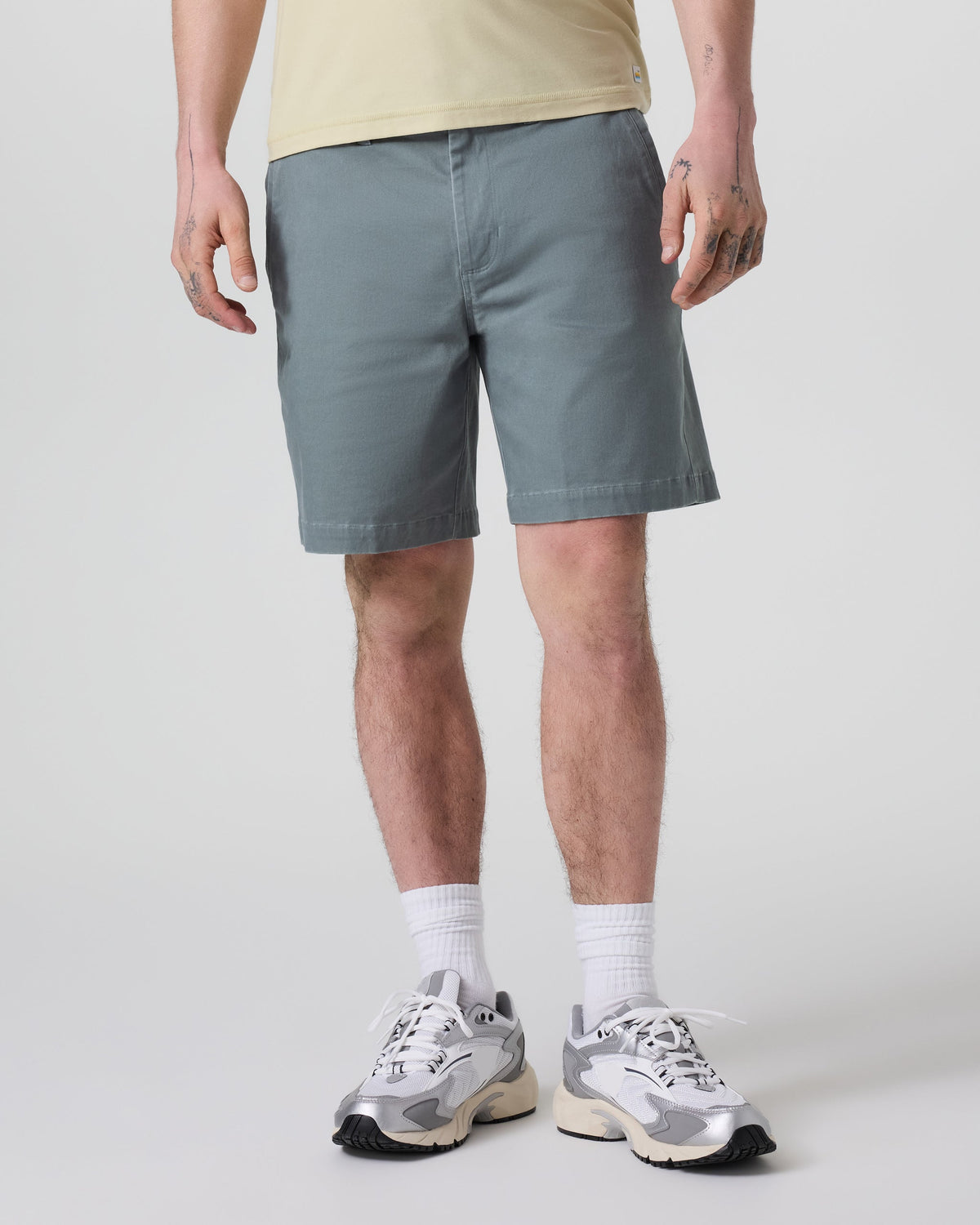Fletcher Chino Short 8 | Dusty Blue