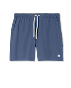 Banks Session Short Unlined 7 | Azure Linen Texture